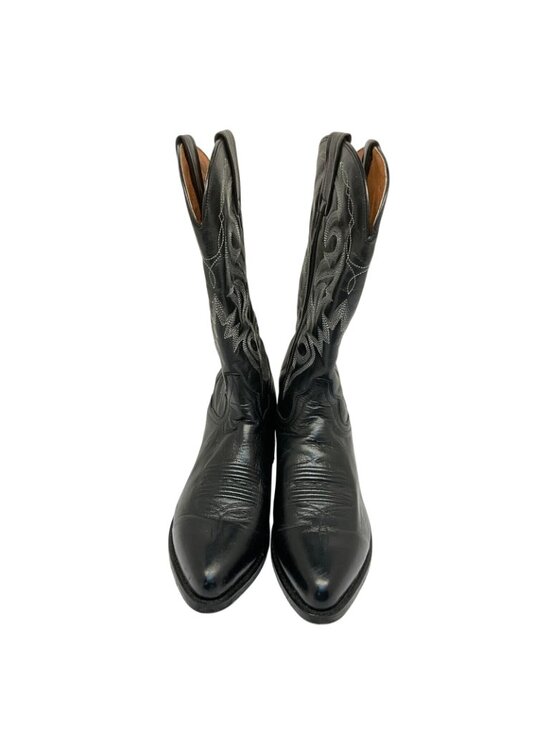 Dan Post Men\'s Milwaukee Round Toe Western Boots DP2110 Black-Leather Size 8.5D main image 5